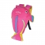 Рюкзак Paddlepak Middle Коралловая Рыбка, розовый