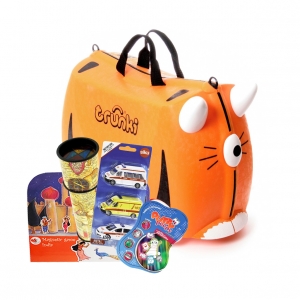 Чемодан с подарками Trunki Тигр